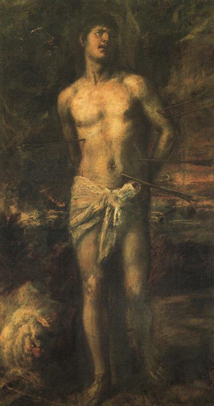  Titian Saint Sebastian oil painting image